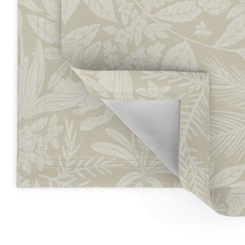 Woodland Whispers Almond Neutral - Large scale