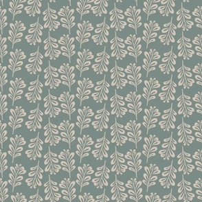 Leaves (Duck Egg Blue) Small