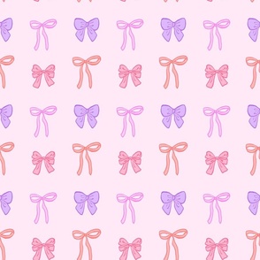 Bows-Pink Multi
