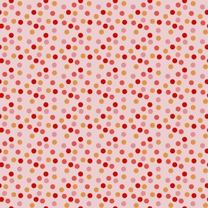 dots in pink