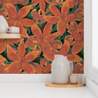 Tiger Lilly Maximalist Pattern