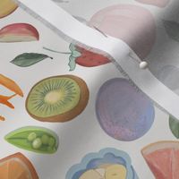 Fresh Food Baby Cream Small Print, JG_Anchor_Designs, JG Anchor Designs
