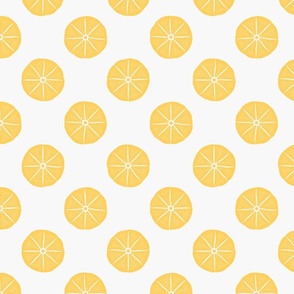 Sand Dollar Yellow, Large Scale