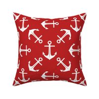 (Large) Anchors Red