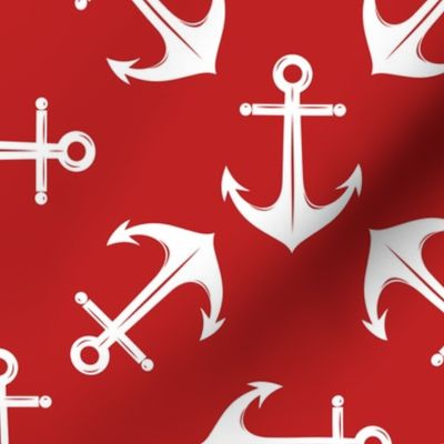 (Large) Anchors Red