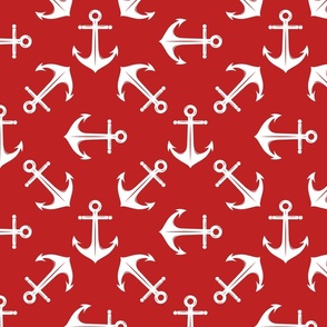 (Large) Anchors Red