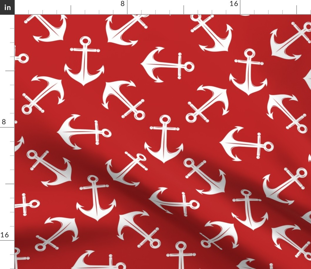 (Large) Anchors Red
