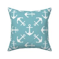 (Large) Anchors Turquoise