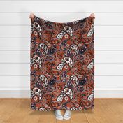 Minimalist Paisley Jumbo, large scale