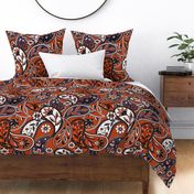 Minimalist Paisley Jumbo, large scale