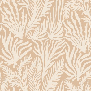 Shellfish Seaweed beige silhouette