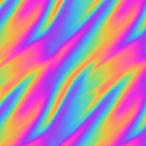 Trippy Psychedelic Rainbow Heatmap Ombre Gradient Waves (Medium Scale)