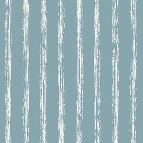 Brushed Stripe Muted Blue