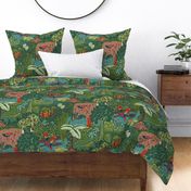 Tropical Forest Story- Amazon Rainforest- Emerald- Large Scale