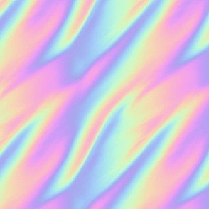 Y2K Futurism Iridescent Heatmap Ombre Gradient Waves (Medium Scale)