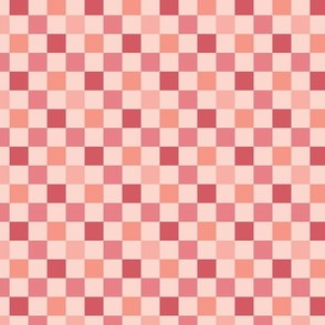 Cute Pink Checks Pattern