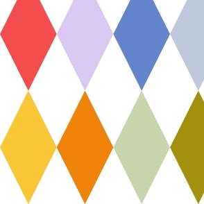 Harmonious Harlequins - multi color (large scale)