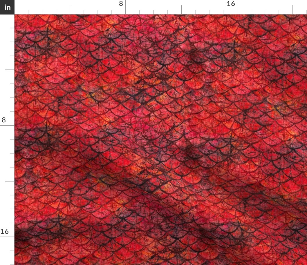 DRAGON SKIN - Red