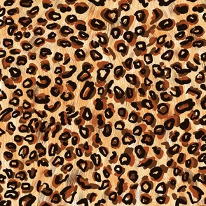 Leopard print Jumbo . big scale