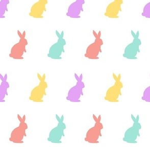 Pastel Rabbit Pattern (Small)