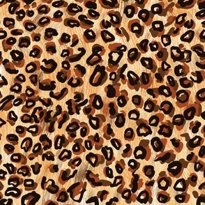 Leopard print medium scale