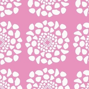 Shape spirals_ summer pink