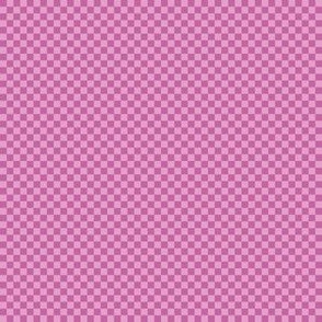 Sunset Garden Small Scale Checkerboard in Lilac