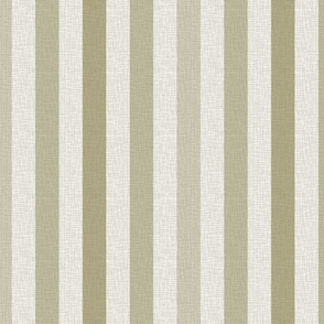 Sage Green Stripe Monochromatic Linen Texture