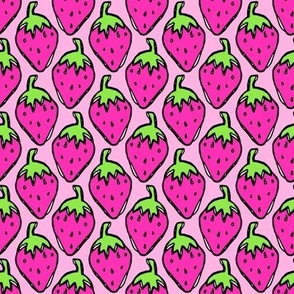 Strawberry Berries Pink