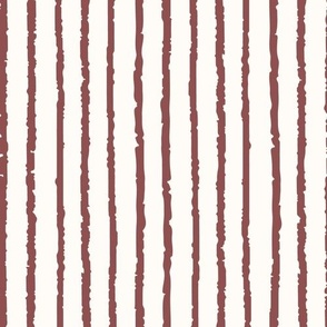 Medium_Hand-Drawn Red Stripes on a White Background
