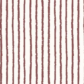 Small_Hand-Drawn Red Stripes on a White Background