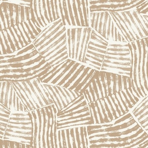 abstract mid century field beige tan neutral