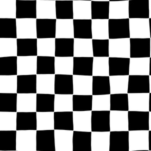 chess plaid without lines bw