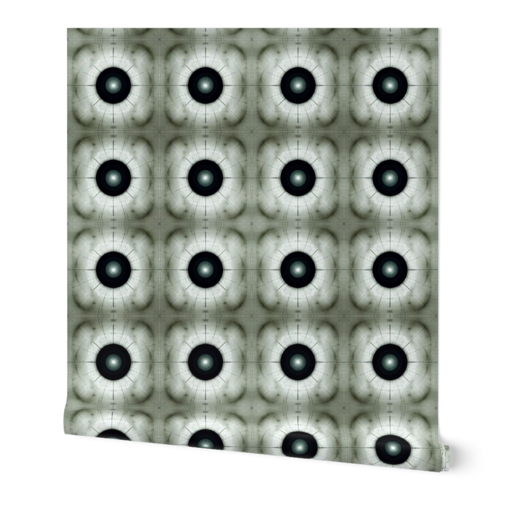 Eye am watching you - Creepy bullseye tile design - large