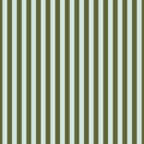 Sage and mint stripes_ a natural duo casting a tranquil_ yet engaging vertical rhythm