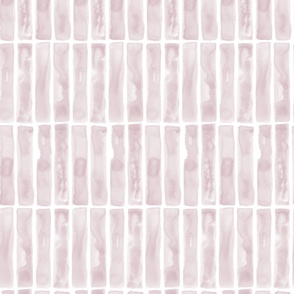 watercolor vertical tiles  - mauve - home decor - LAD23