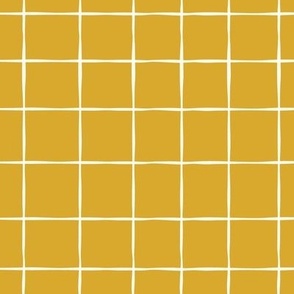 Grid  Lines // Mustard Yellow // Freehand Coordinating Basics //
