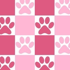 checks-paws-pink