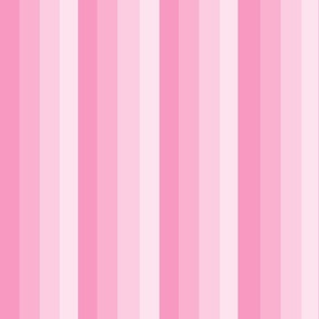 Pink Ombre Stripes 