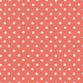Dance of the Dots in Coral (Medium Scale) 230610