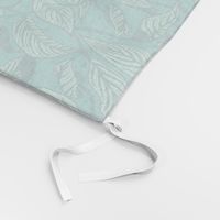 Inky Leaves | Small | Teal