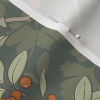 Storybook Forest - Oak and Teaberry | Moss Green