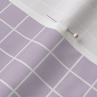 Simple Grid in Lavender Purple