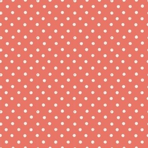 Dance of the Dots in Coral (Extra Small Scale) 230610