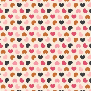 BOLD HEARTS PINK (SMALL)