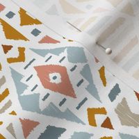 Ethnic Tribal Argyle Colorful Pattern