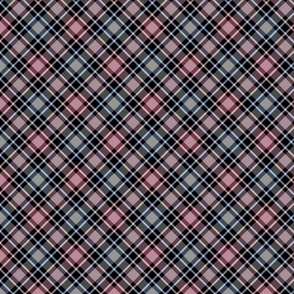 pink and gray dark checkered pattern trendy retro