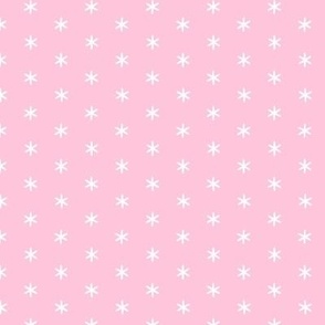 Boho Stars in Pastel Pink and White - Small - Boho Nursery,  Kid's Boho,  Girl's Room