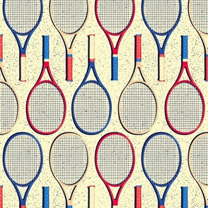 Tennis rackets - Red & Blue - Small
