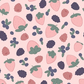 Berry Sweet - Large Scale - Pink